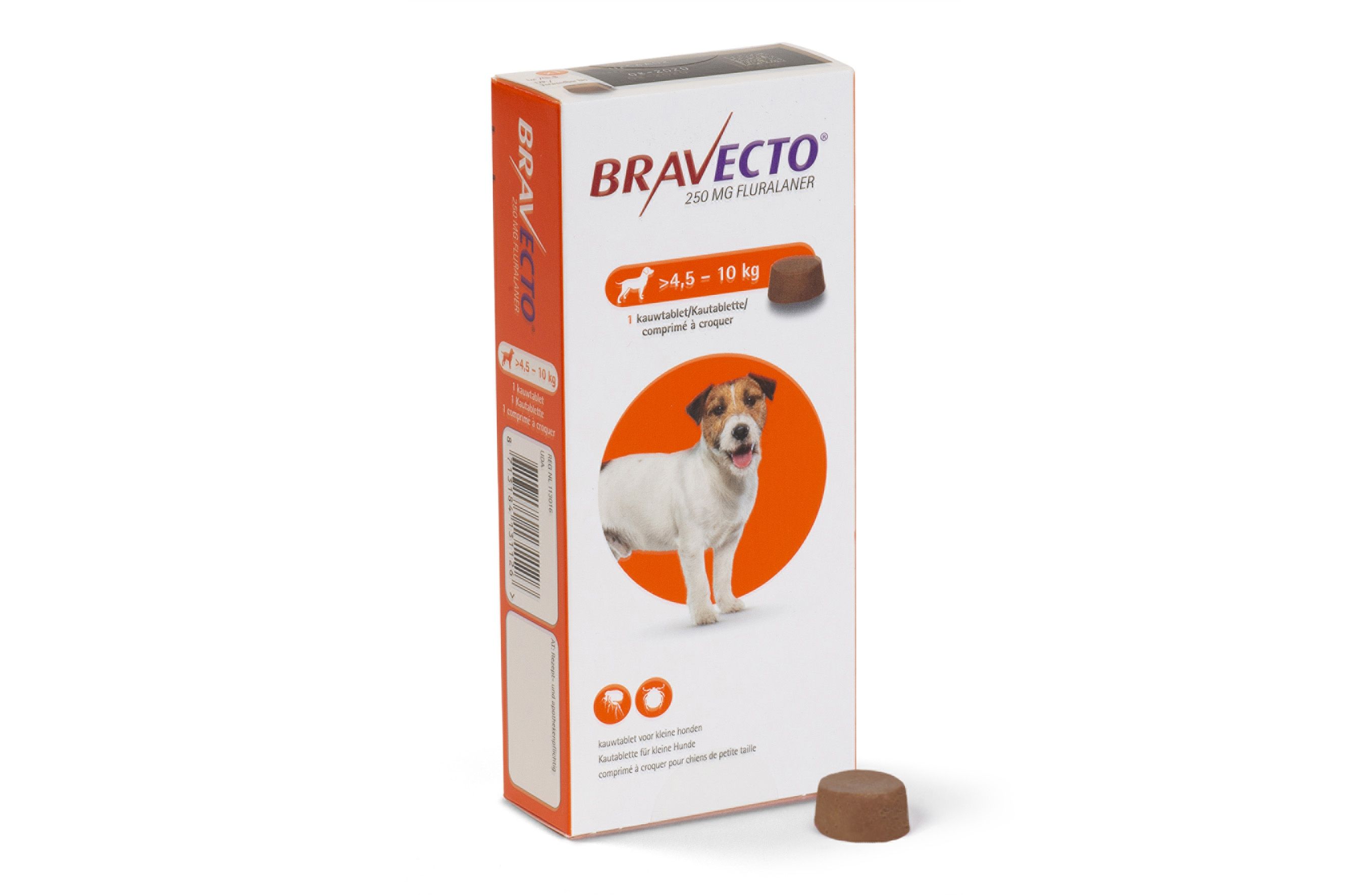Bravecto 500 mg Chien 10 à 20 kg Boîte de 2