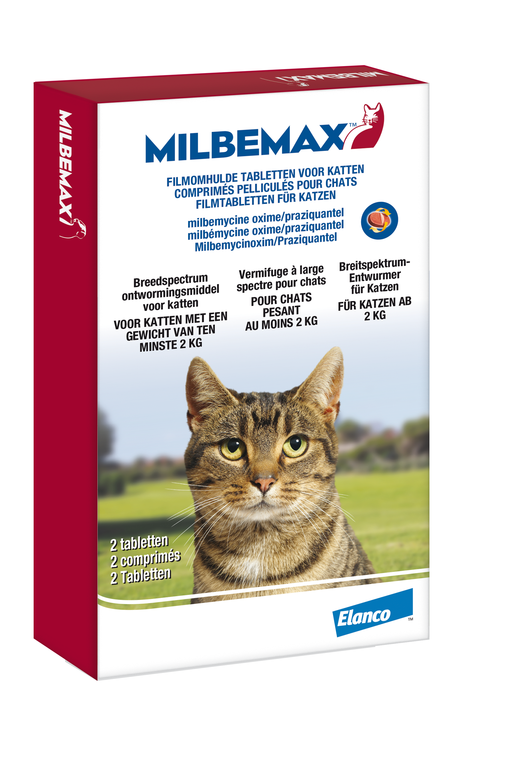 Milbemax chat M, Vermifuge