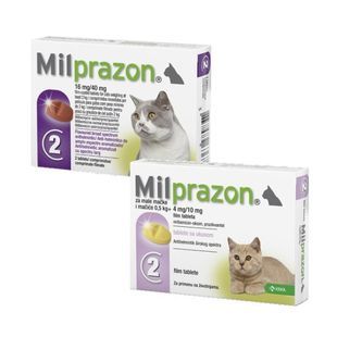 Milprazon Vermifuge pour chat (2-8 kg) 