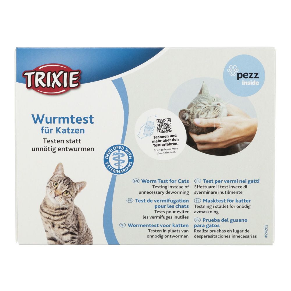 Trixie Test de vermifugation pour les chats